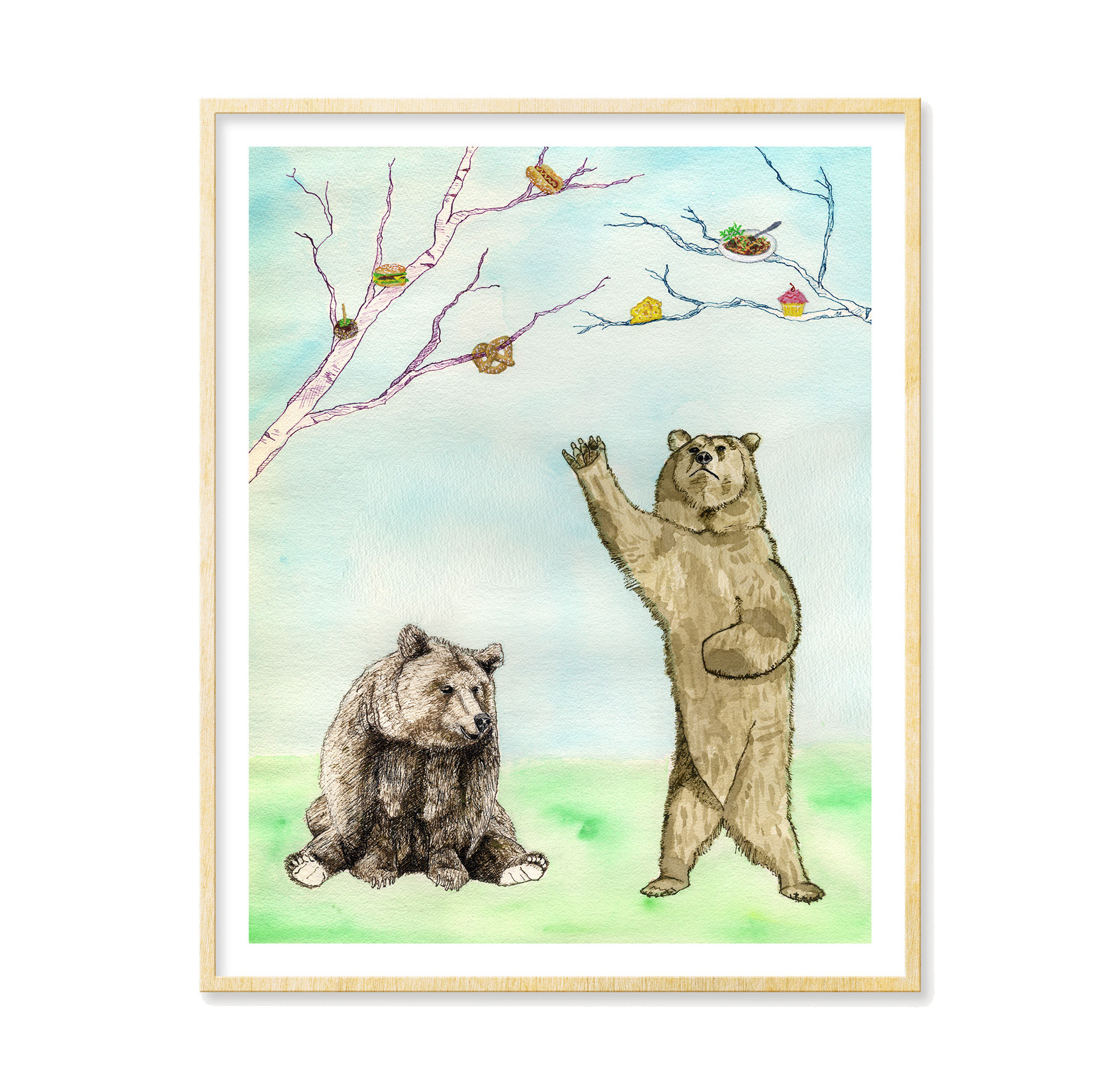 Hungry Hungry Bears - Print