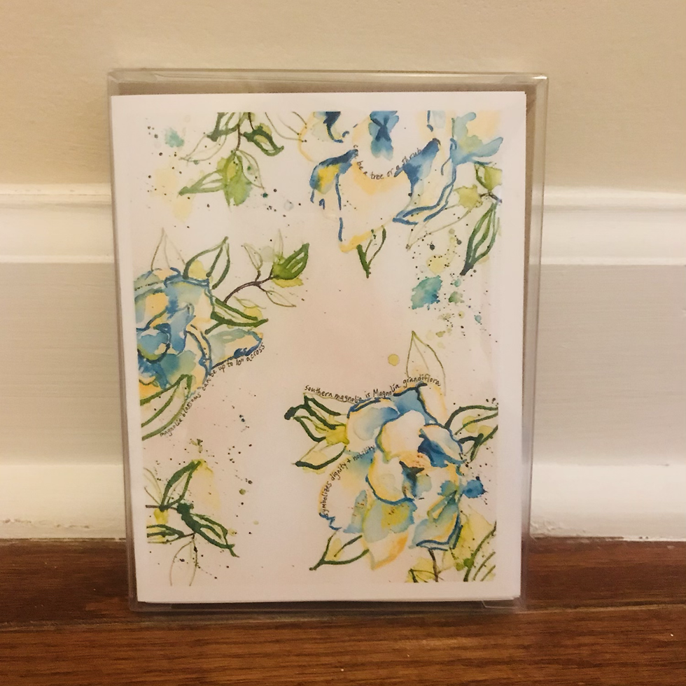 Thumbnail: Flowers of Savannah, GA Card Set - Boxed Set of 6