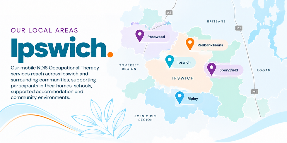 Ipswich location map