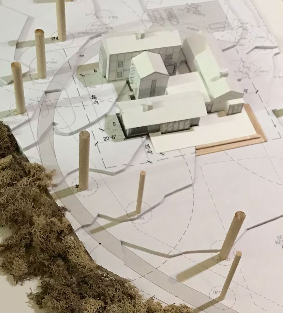 Swanson Design Residential Architecture and Design Project in Baltimore MD Scale model