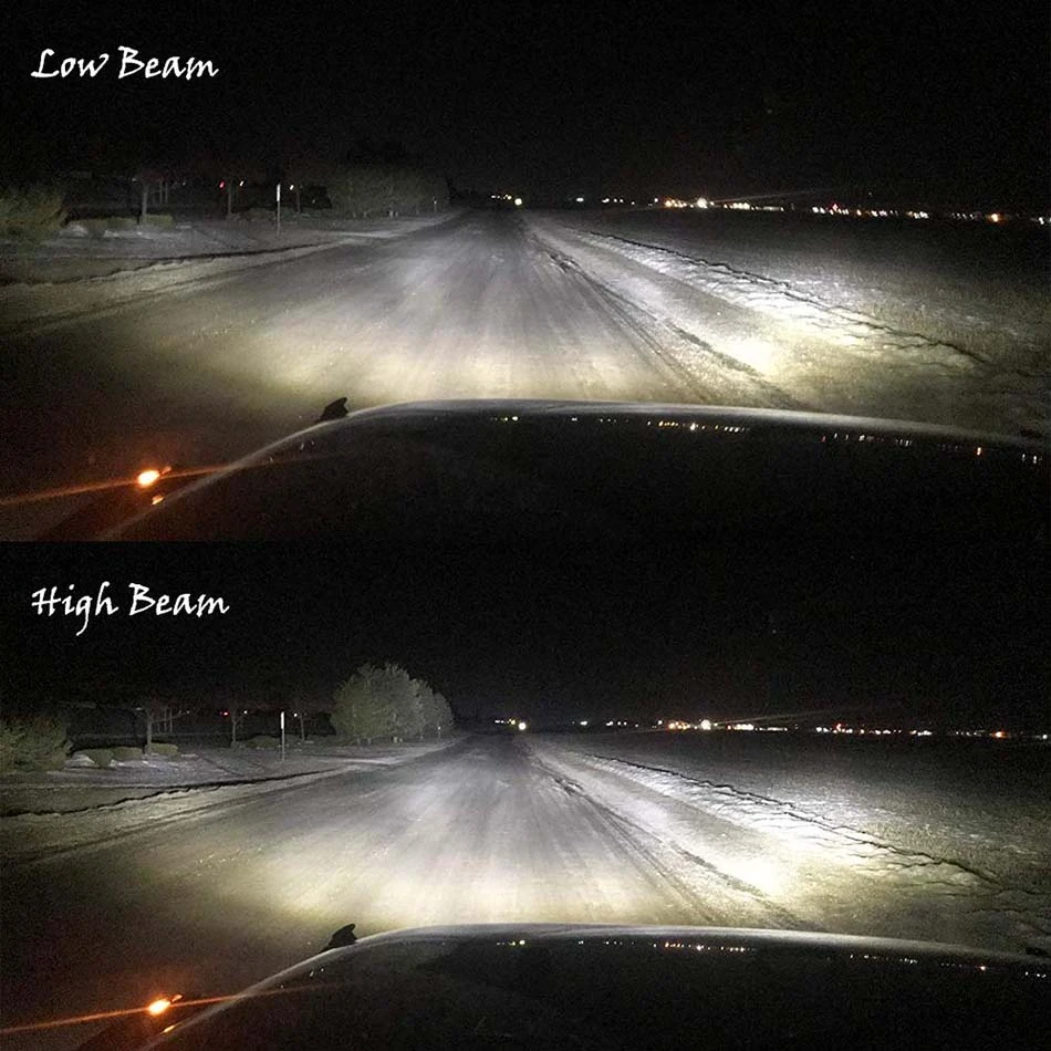 1 Pair 7" Angel Eye LED Headlights FlatOut Industries