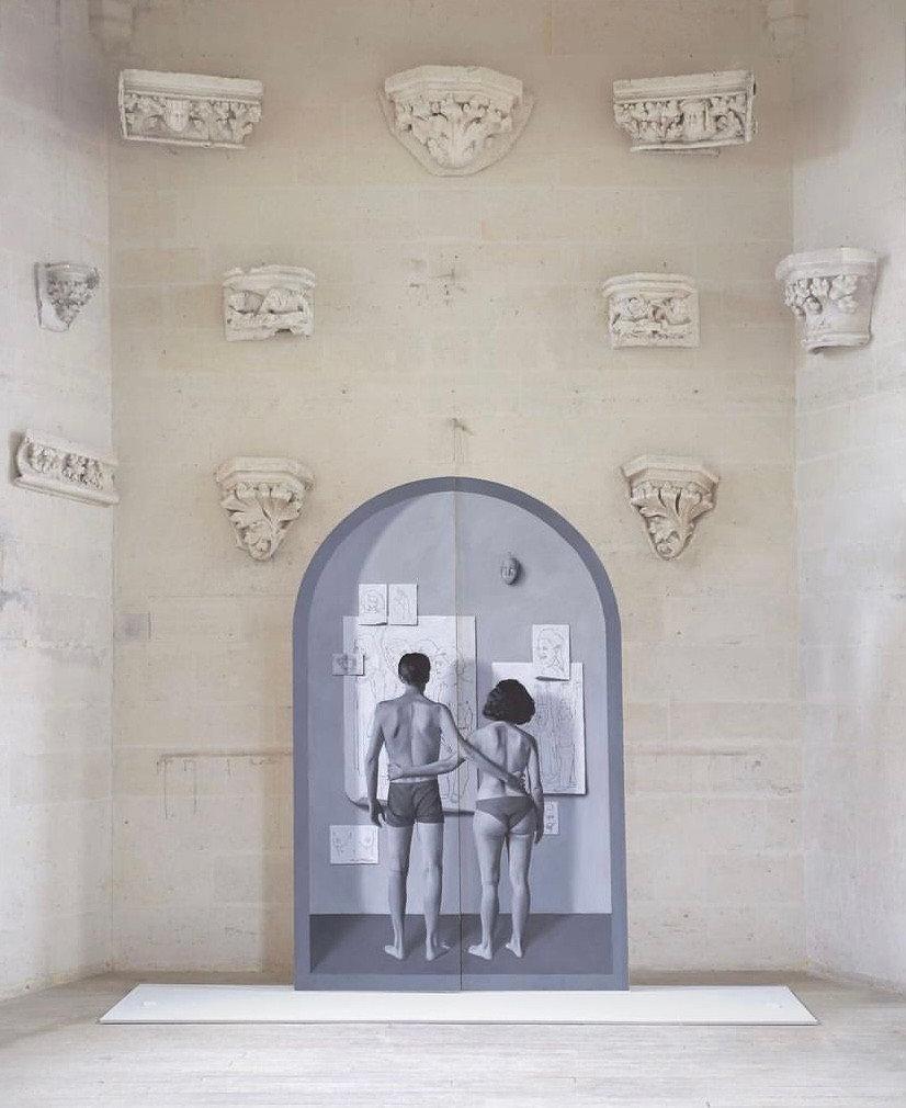 Les portes du retable du volcan, François Malingrëy