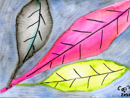 Watercolor Leaves