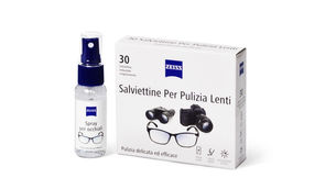 Salviettine e spray per la pulizia lenti ZEISS