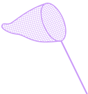icon of a purple fishing net