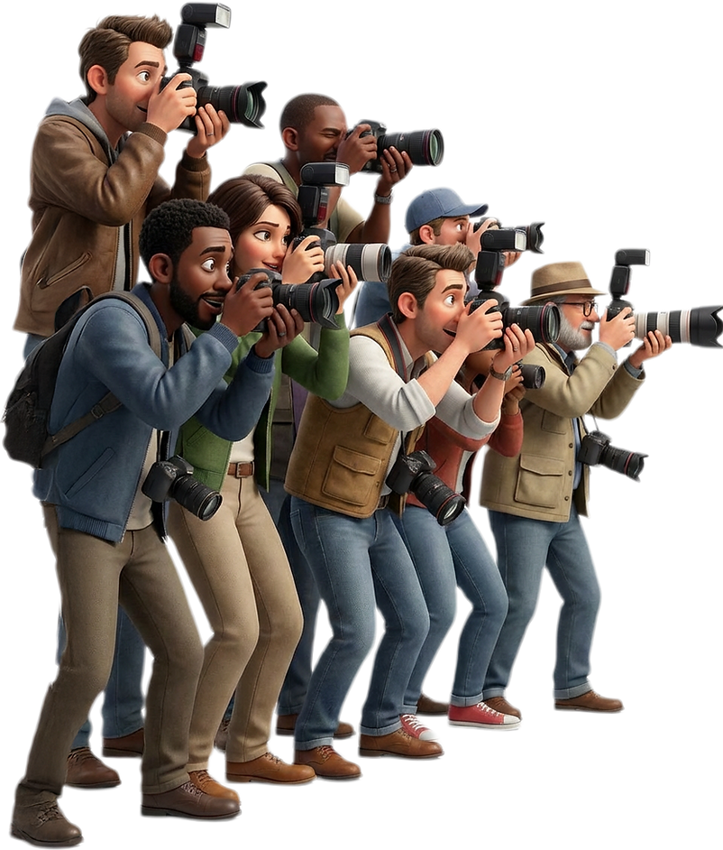 crowd left