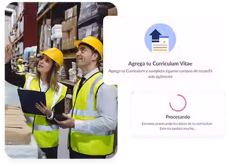 Subir cv a la plataforma