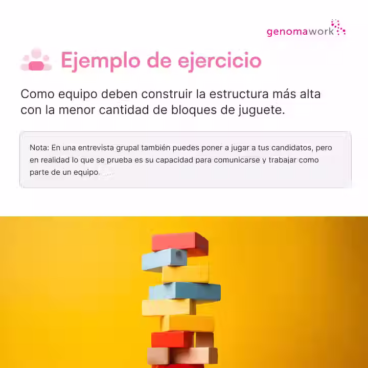 Ejemplo tarea práctica entrevista grupal