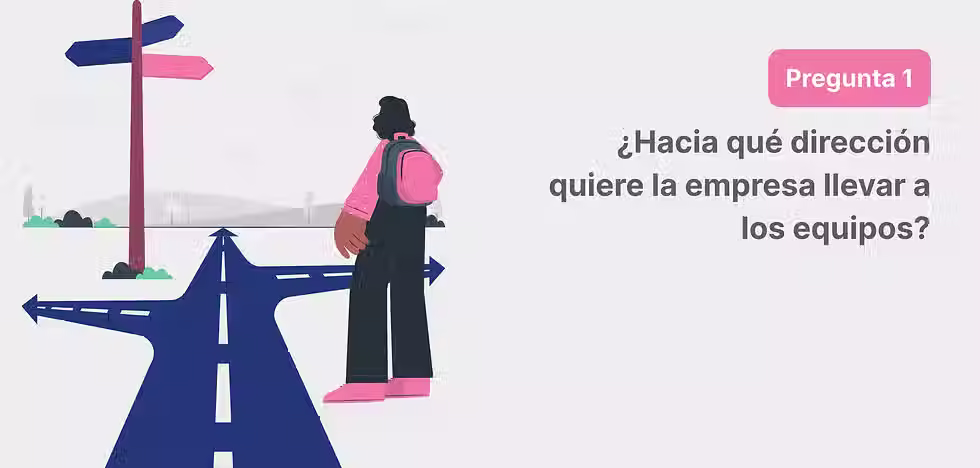 ¿Hacia que dirección quiere la empresa llevar a los equipos?