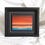 Thumbnail: Burnt Sienna Orange & Blue - (6x8 inches #2)