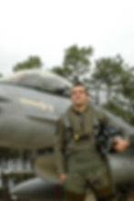Jorge piloto de F-16