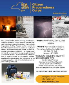 Citizens Preparedness Training Session