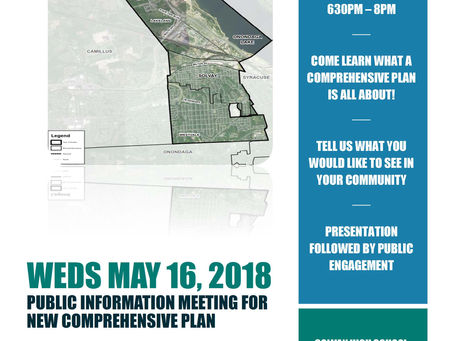 Public Information Meeting for New Comprehensive Plan!