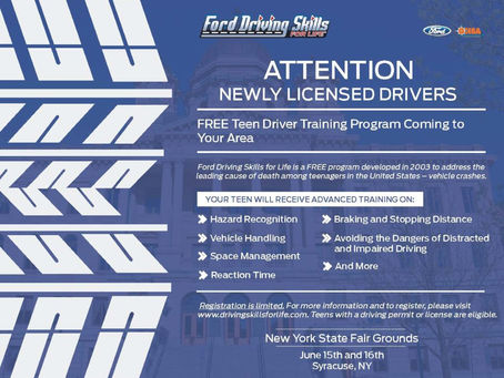 FREE Ford Driving Skills For Life Program