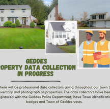 Property Data Collection Alert