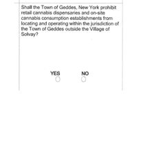 Early Voting Begins & Geddes Proposition