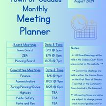 August Meetings