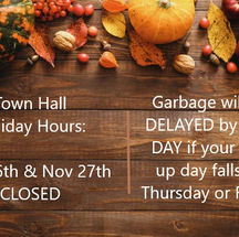 Thanksgiving Hours of Operation