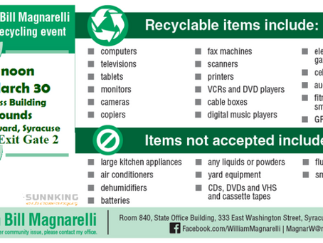 Magnarelli Electronic Recycling Event 3/30