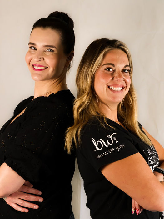 Candidate for Secretary of State in Indiana Blythe Potter in a portrait for her small business Bargersville Wellness