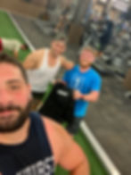 Brendan Lawler with Personal Training clients