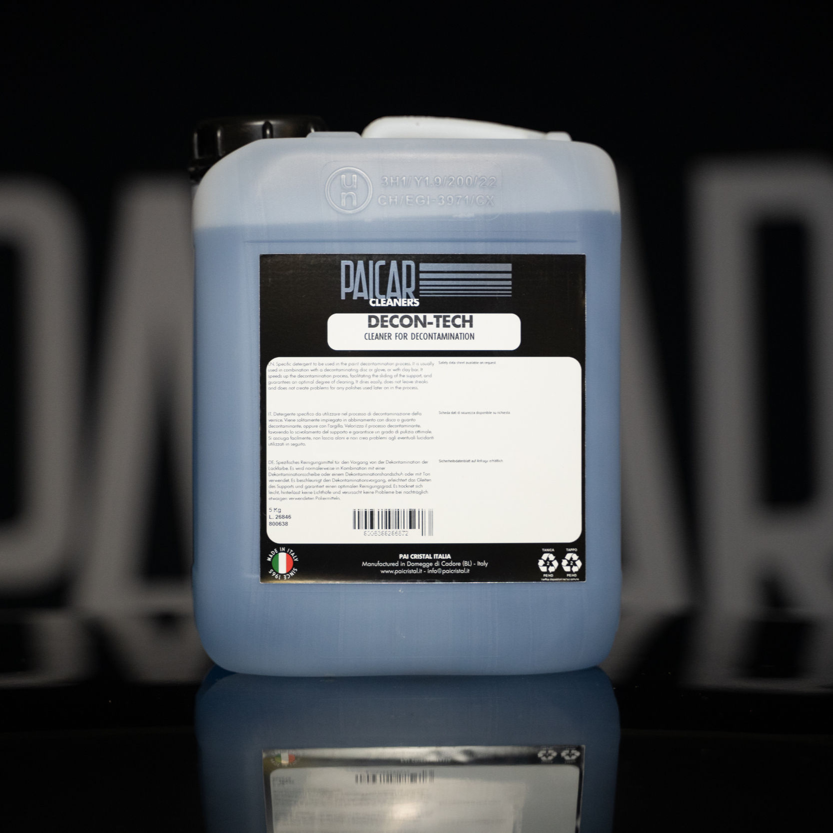 DECON-TECH – Lackreiniger zur Dekontamination 5 Liter