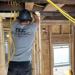 Professional Electrical Work, BDC Electrician doing work