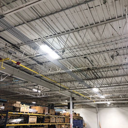 Professional Electrical over head warehouse Work, BDC Electric