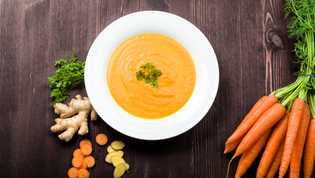 Roasted Carrot & Fennel Soup