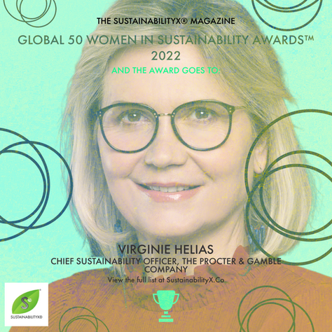 Meet Chief Sustainability Officer Virginie Helias: #SUSTXGLOBAL50 2022 Awardee