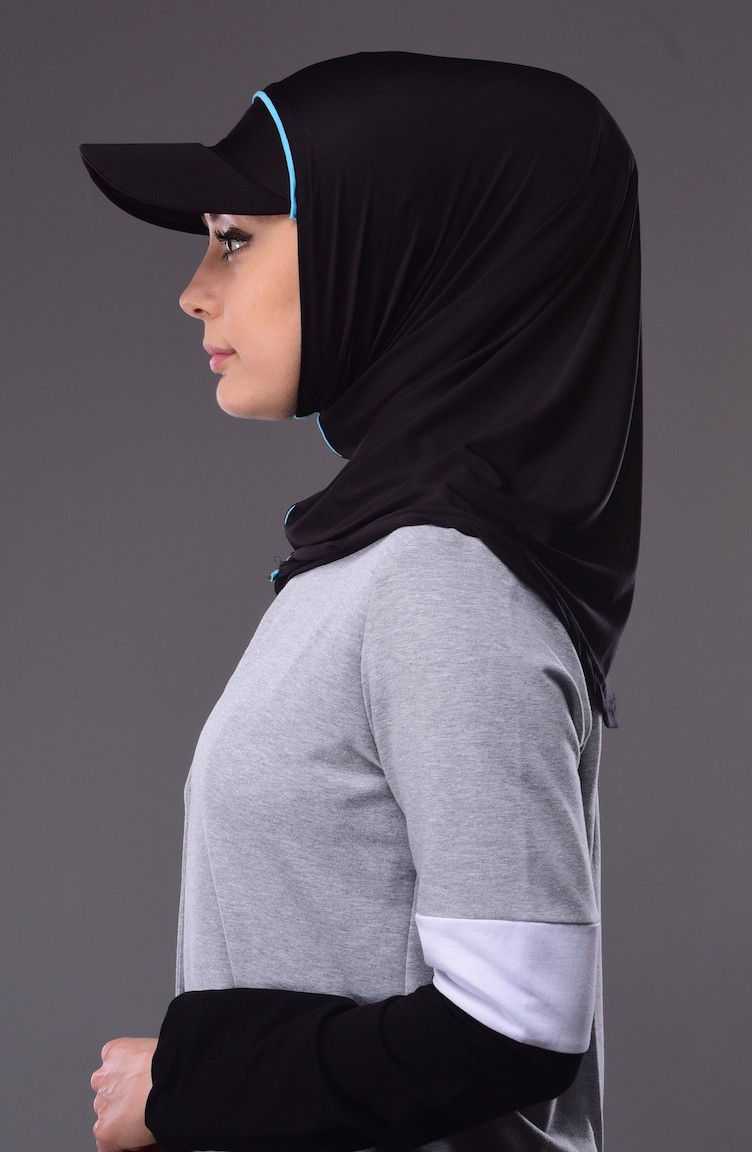Thumbnail: Black Sport hijab