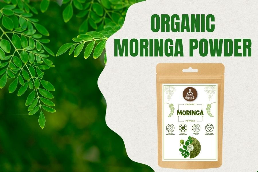Thumbnail: MOM’S HARVEST Moringa Leaf Powder 200g – Pack of 3