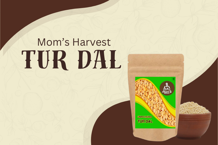 Thumbnail: MOM'S HARVEST Barnyard Millet Flour 200g + Tur Dal 900g