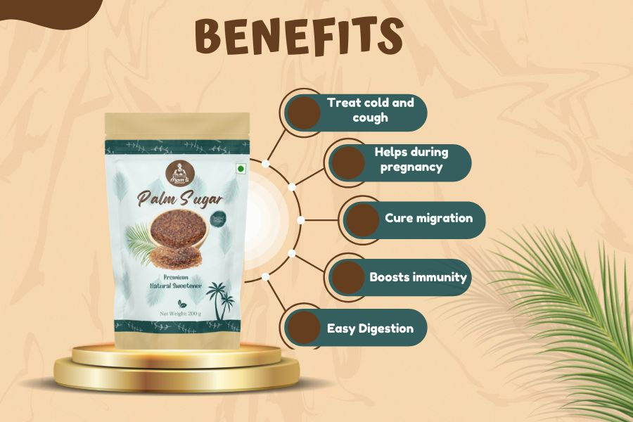 Thumbnail: MOM'S HARVEST Palm Sugar Powder Organic 250gms (Pack of 2)
