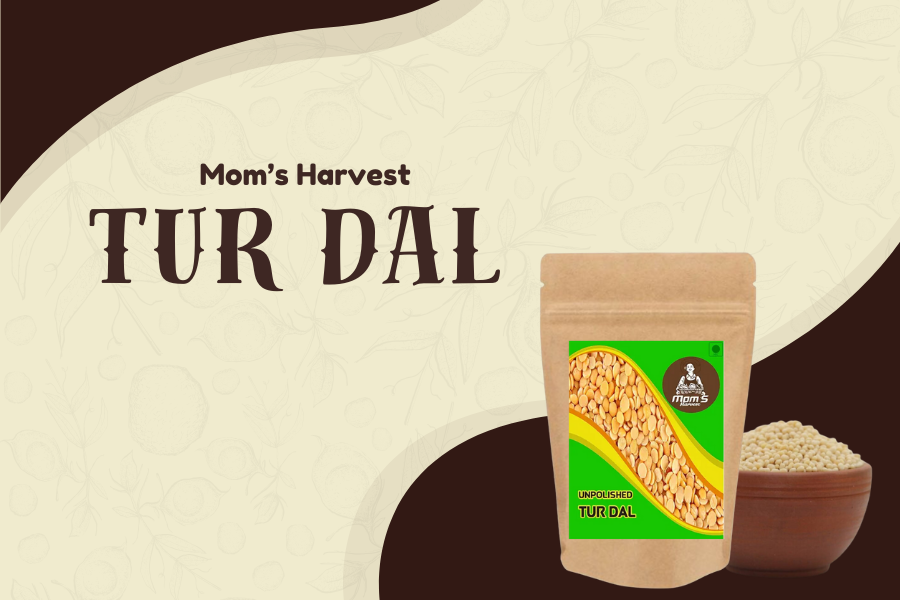 Thumbnail: MOM'S HARVEST White Sorghum Millet Flour 200g + Organic Tur Dal 900g