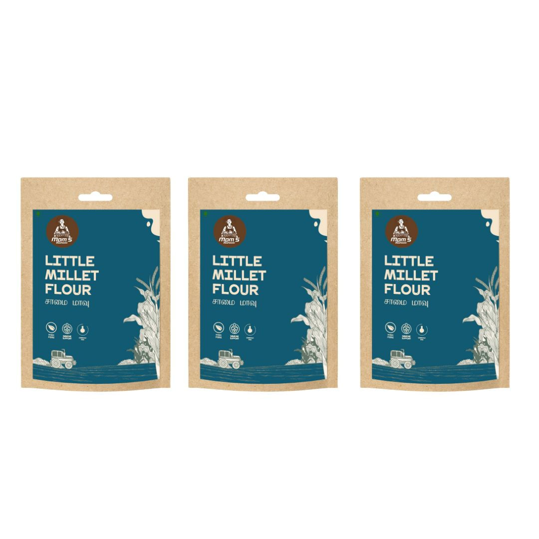 MOM'S HARVEST Little Millet Flour 200g – Pack of 3