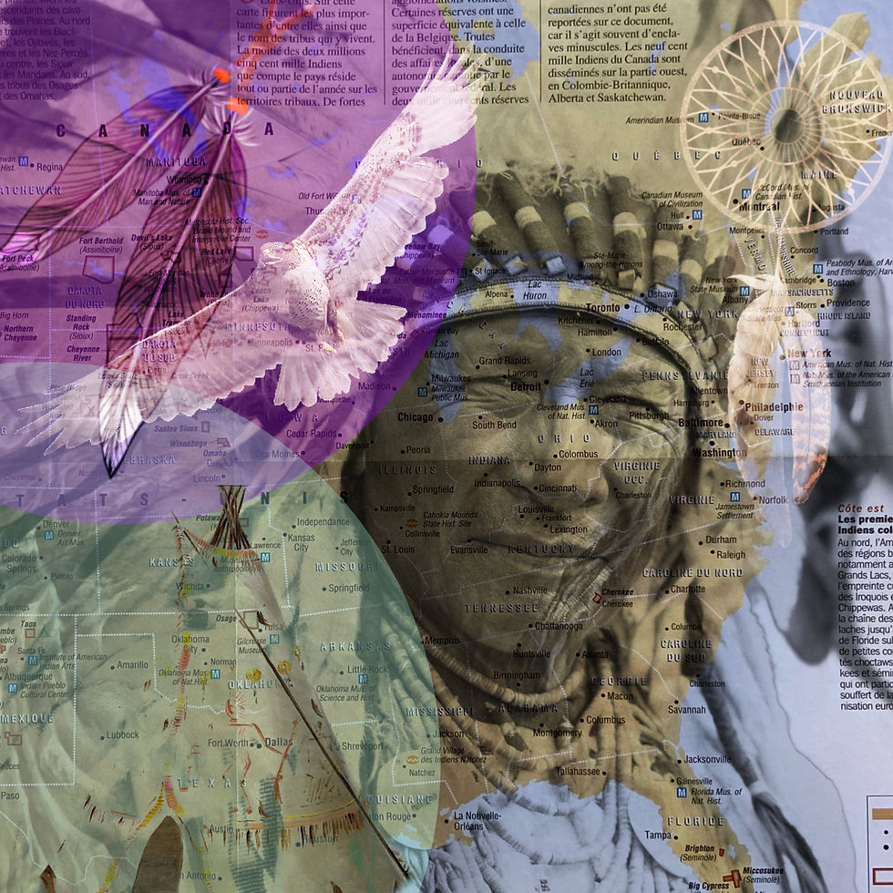 Affiche impression numérique Indien