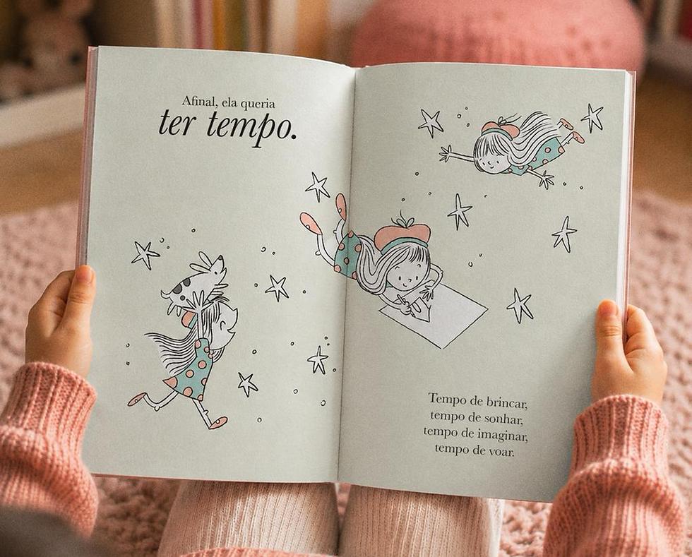 Miniatura: A Menina E O Tempo