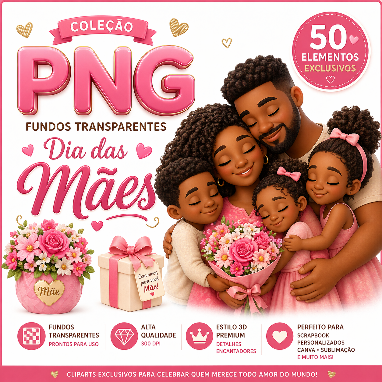 Cliparts_Dia_das_Maes_PNG_Premium