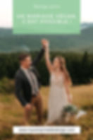 Un mariage végan, c'est possible !