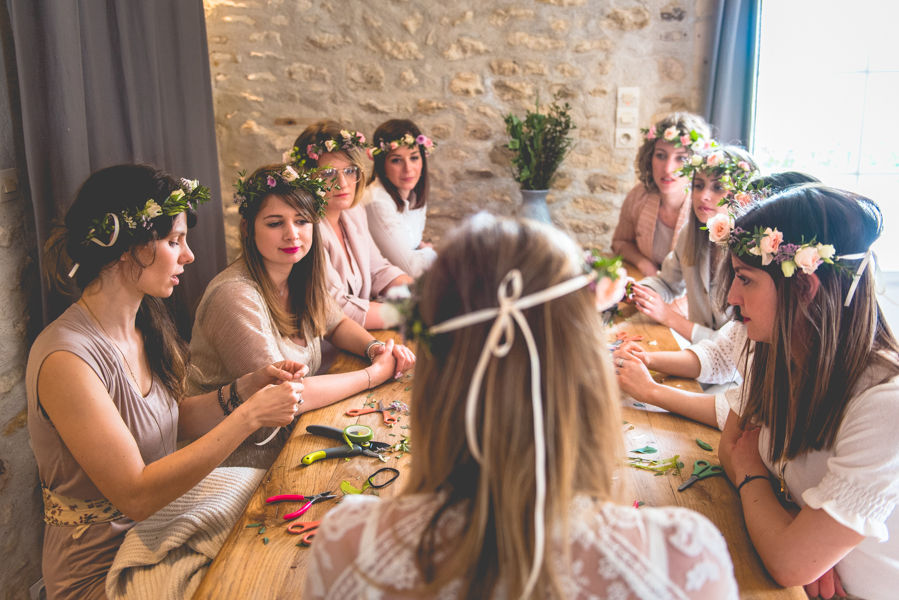 Comment organiser une baby shower éco-responsable ? 10 conseils & astuces. Crédit photo : Magali Boyer. #babyshower #écoresponsable #décoration #écolo #atelier #goûter