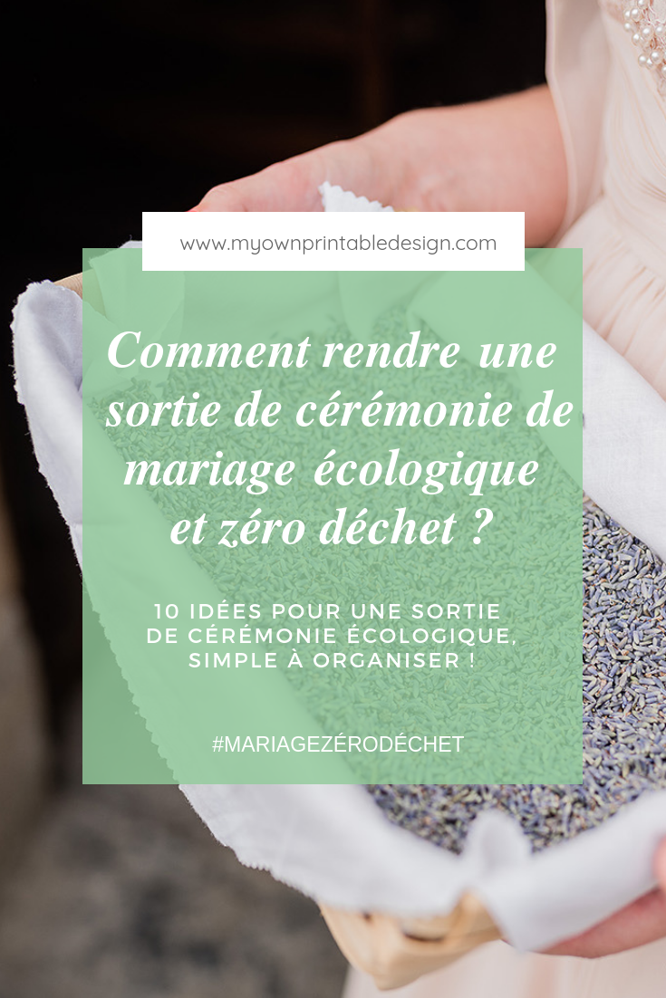 Par quoi remplacer le lancer de riz pour une sortie de cérémonie réussie ? 10 idées pour une sortie de cérémonie écologique, simple à organiser