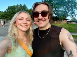 Seeing Two Door Cinema Club at Artpark together!