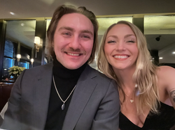 NYE dinner at Oliver's a few days before getting engaged (Caroline had no idea lol)