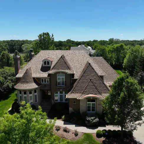 Roofing evolution of composite roofing and green roofing.