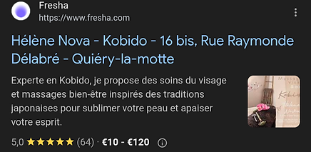 AVIS CLIENTS TEMOIGNAGES HELENE NOVA MASSAGES HENIN BEAUMONT KOBIDO LENS LIEVIN NOYELLES-GODAULT DOUAI ARRAS