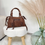 Miniature : Sac Ava mini - Chocolat, Beige et Noir