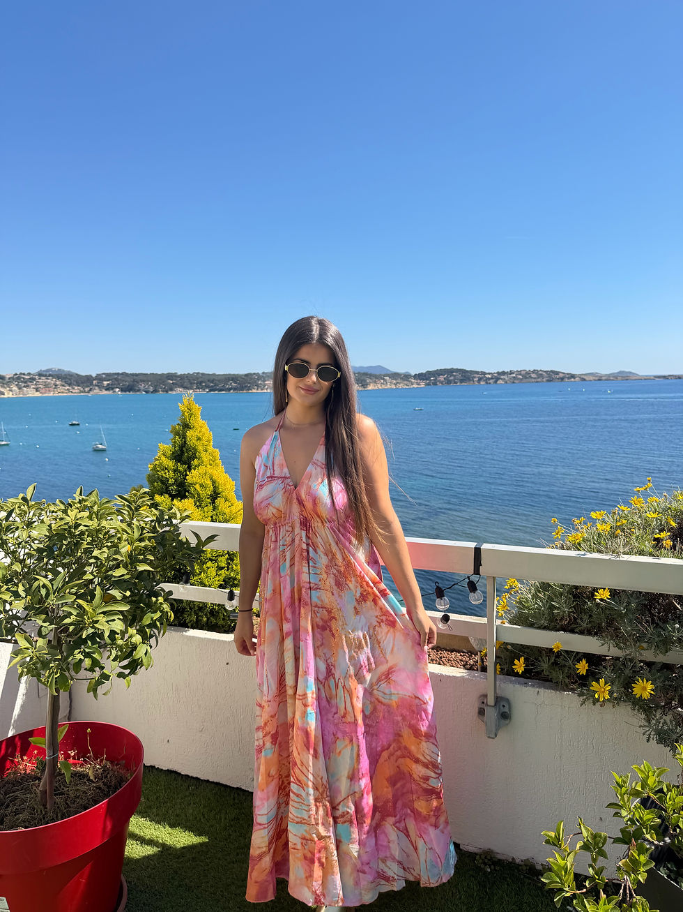 Miniature : Robe Loréna- Rose