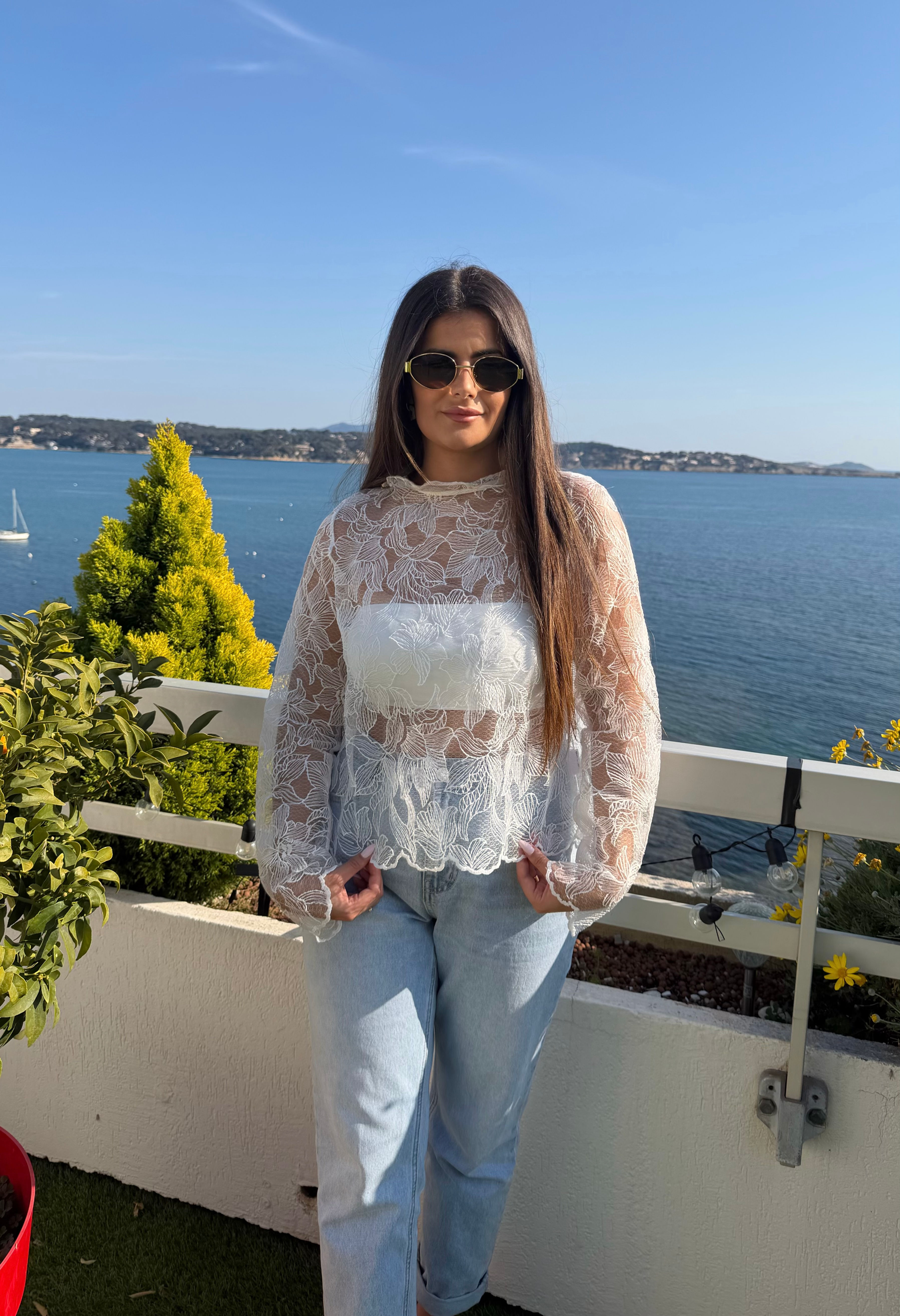 Top Yara- Blanc