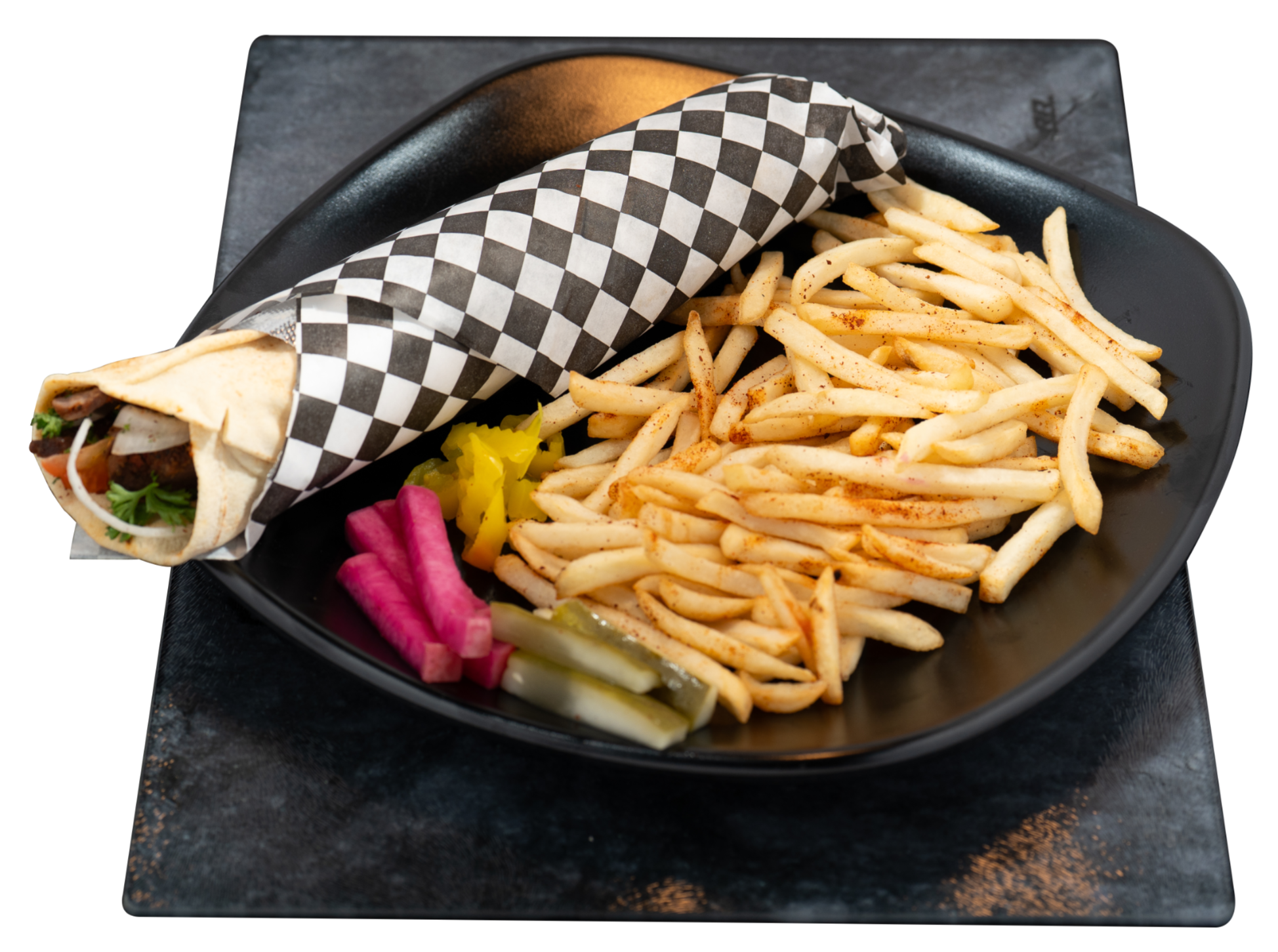 Arranged Food and Objects